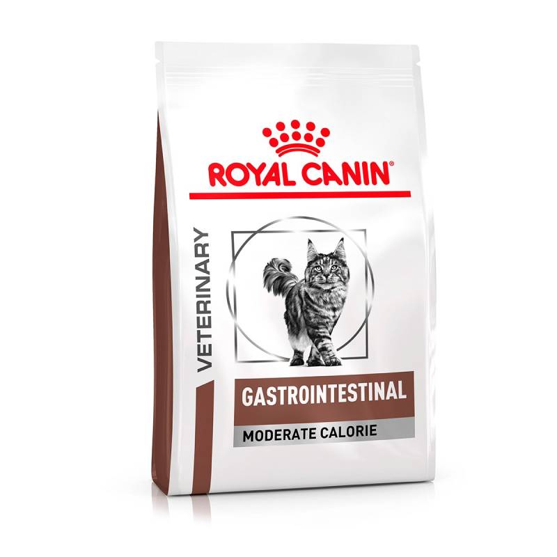 ROYAL CANIN® Veterinary GASTROINTESTINAL MODERATE CALORIE Trockenfutter für Katzen 4kg von Royal Canin