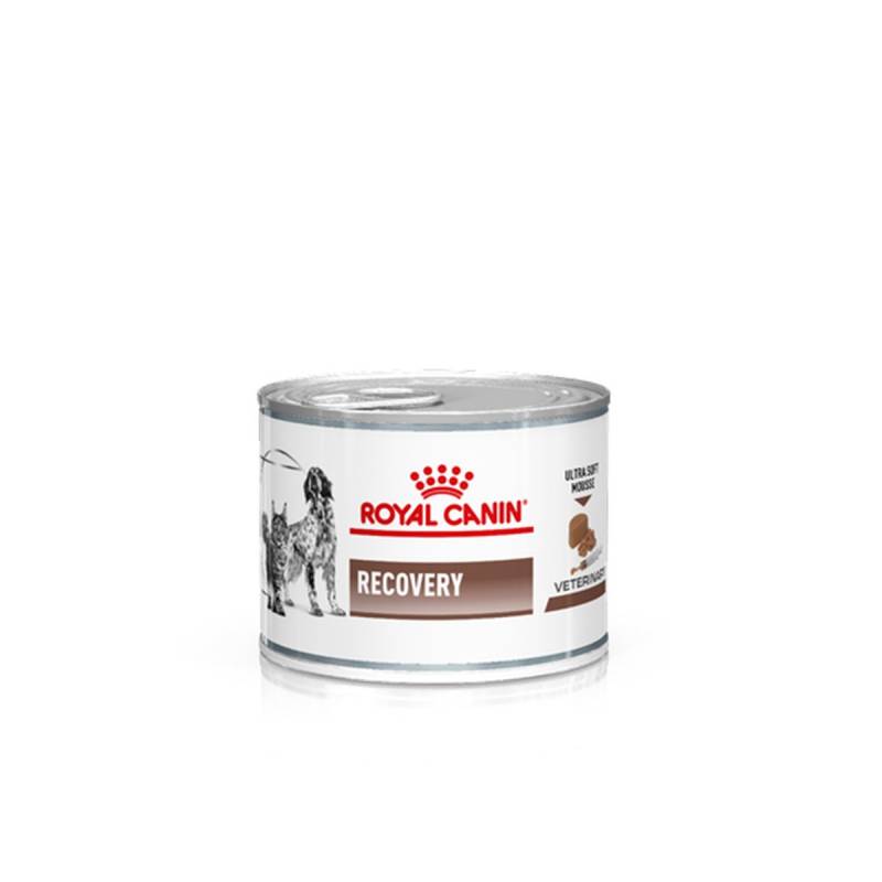 ROYAL CANIN® Veterinary RECOVERY Nassfutter für Katzen und Hunde 12x195g von Royal Canin