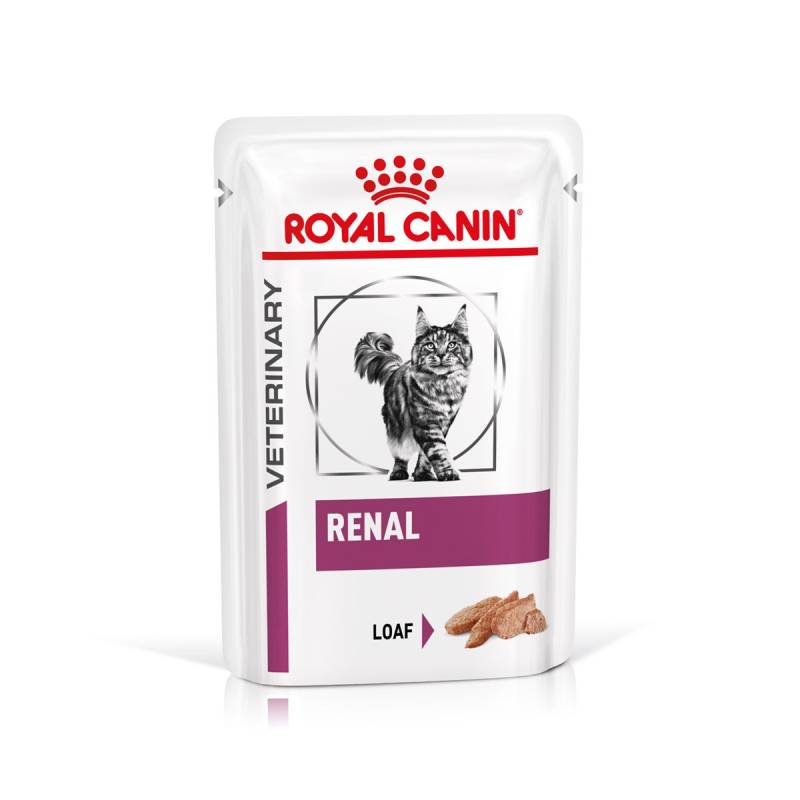 ROYAL CANIN® Veterinary RENAL Mousse Nassfutter für Katzen 48x85g von Royal Canin