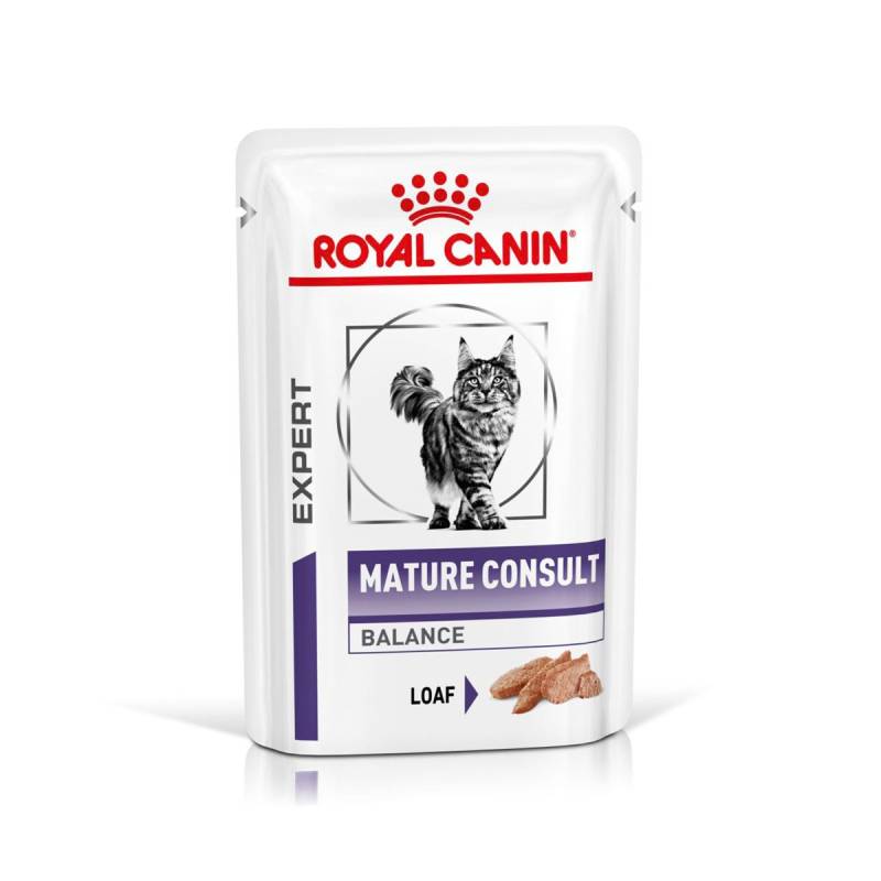 ROYAL CANIN® Expert MATURE CONSULT BALANCE Mousse Nassfutter für Katzen 48x85g von Royal Canin