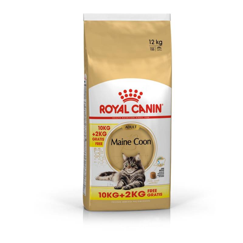 ROYAL CANIN Maine Coon Adult Katzenfutter trocken 10kg+2kg gratis von Royal Canin