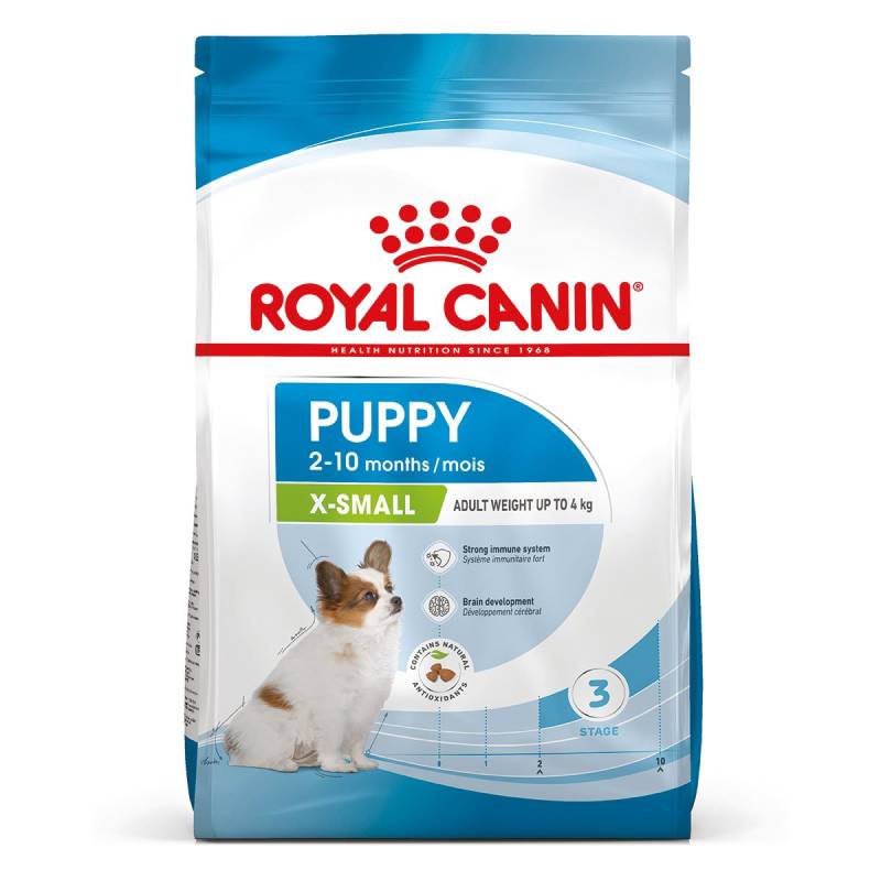 ROYAL CANIN X-SMALL Puppy Trockenfutter für Welpen sehr kleiner Hunderassen 2x3kg von Royal Canin