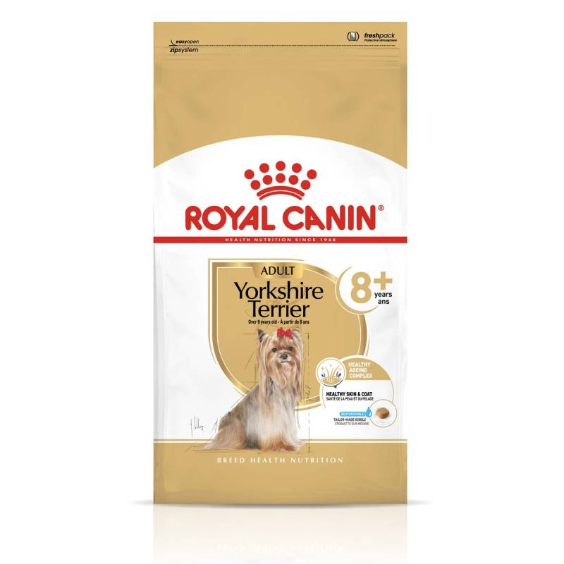 ROYAL CANIN Yorkshire Terrier 8+ Trockenfutter für ältere Hunde 2x3kg von Royal Canin