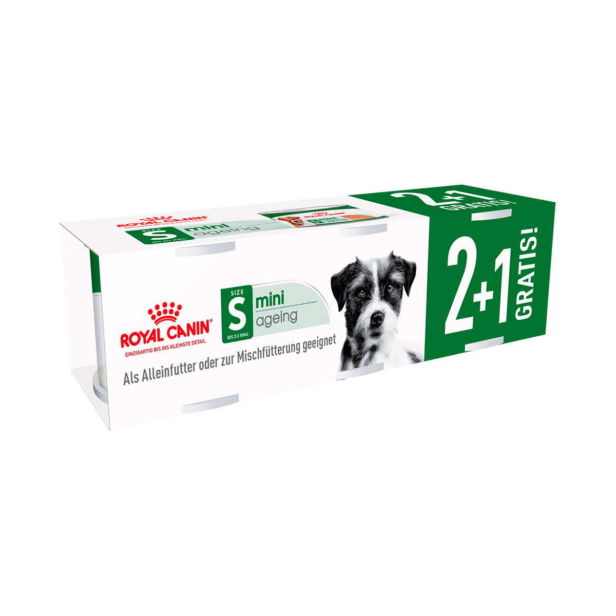 Royal Canin 2+1 gratis SHN Mini Ageing Loaf 195g von Royal Canin