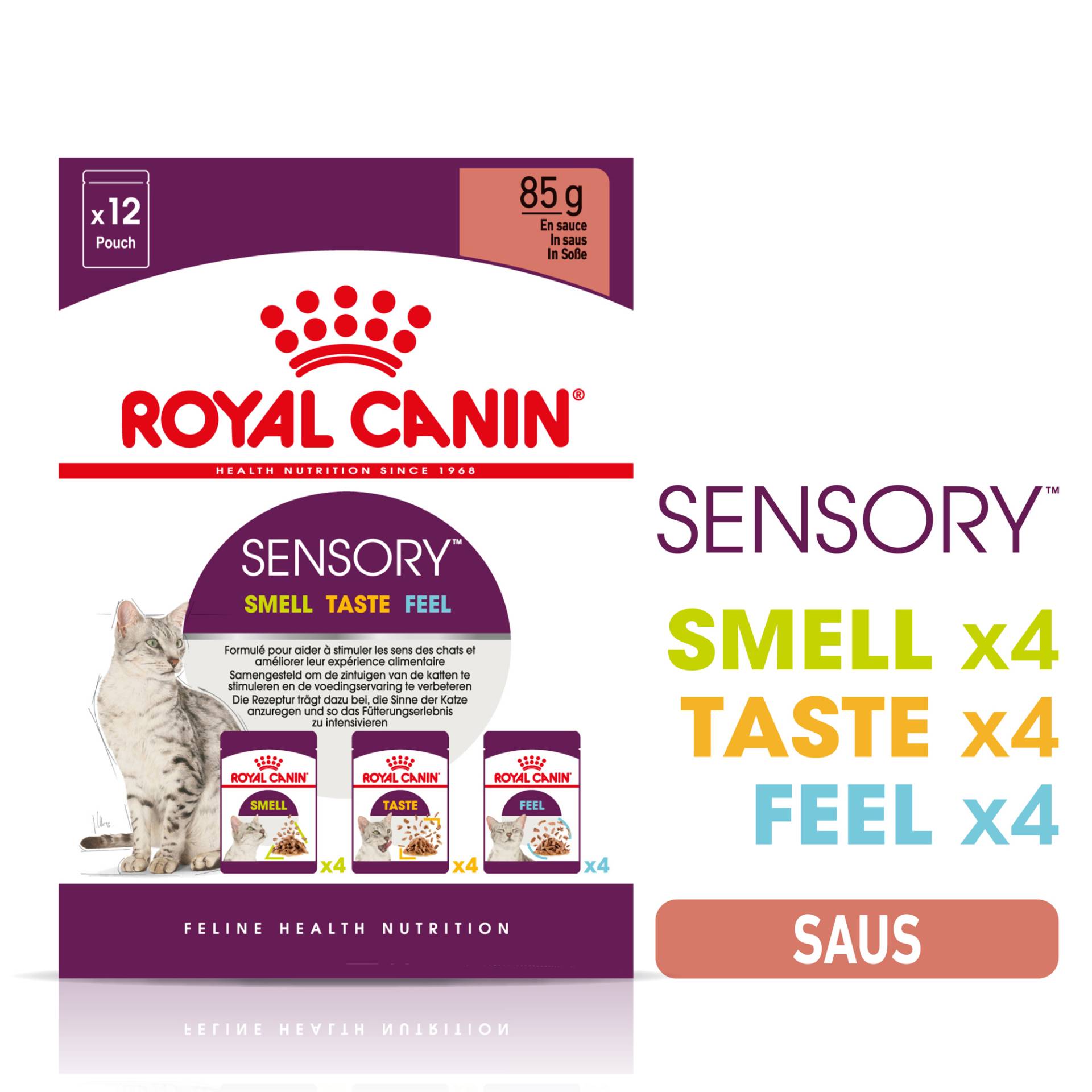 Royal Canin FHN Sensory Multipack in Gravy - 12 x 85 g von Royal Canin