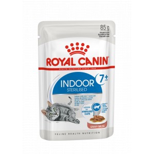 Royal Canin Indoor 7+ Sterilised in Soße Katzen-Nassfutter (85 g) 1 Karton (12 x 85 g) von Royal Canin