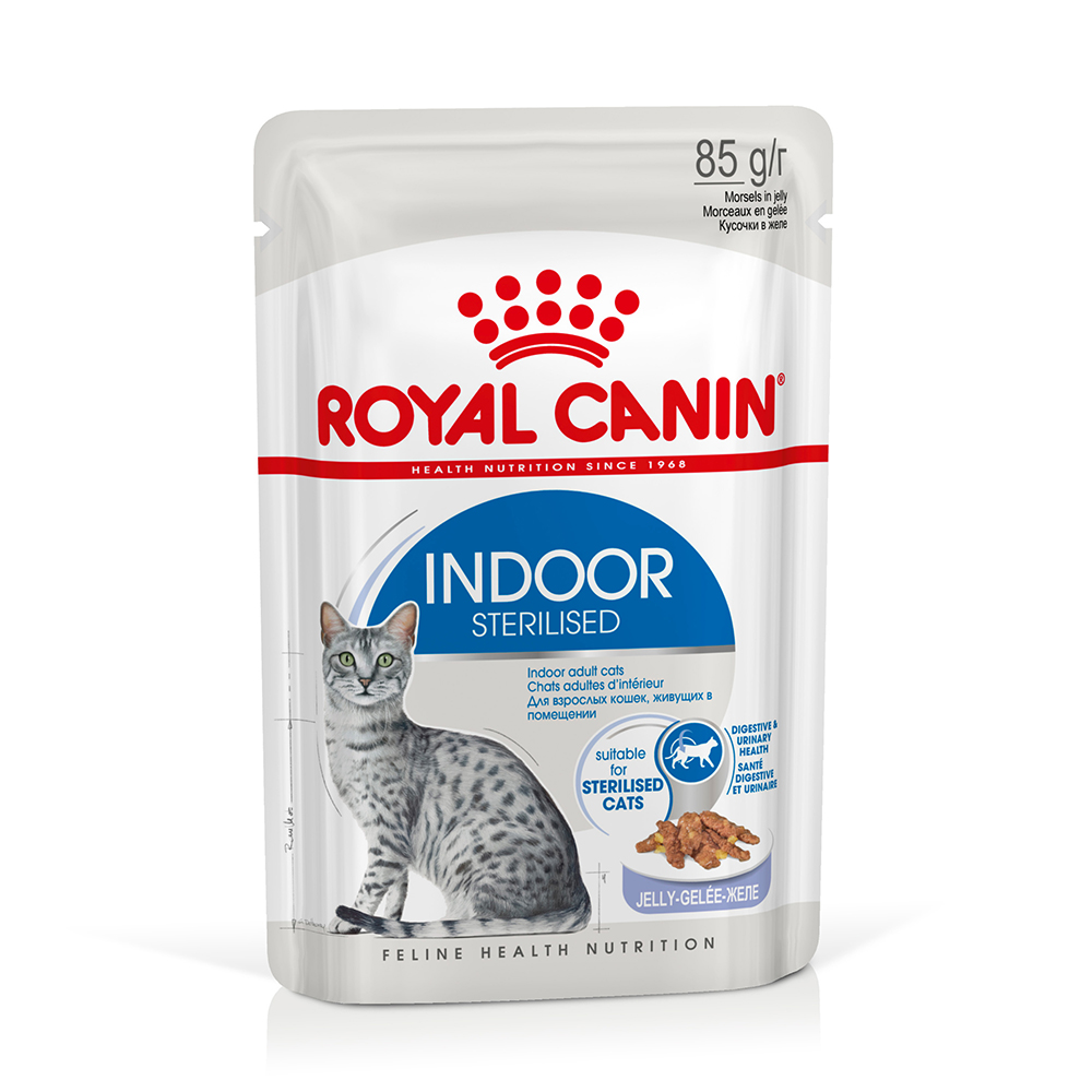 Royal Canin Indoor Sterilised in Gelee - 12 x 85 g von Royal Canin