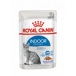 Royal Canin Indoor Sterilised in Jelly katzenfutter x12 1 Karton (12 x 85 g) von Royal Canin