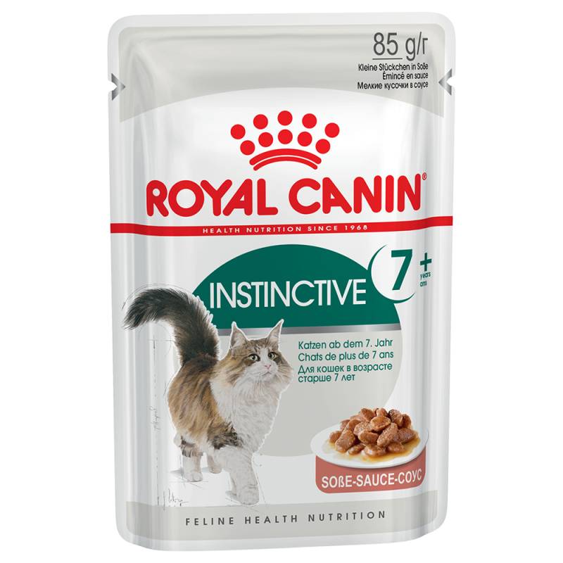 Royal Canin Instinctive +7 in Soße - Sparpaket: 96 x 85 g von Royal Canin