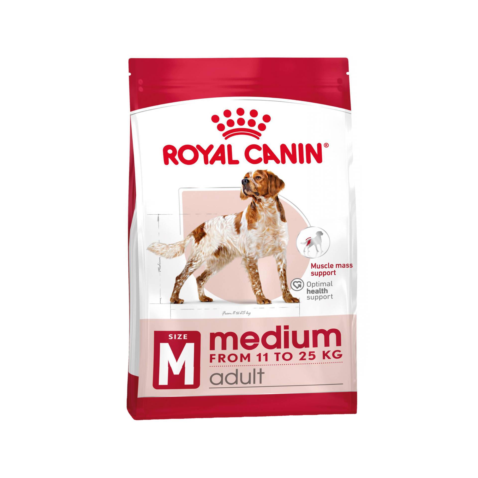 Royal Canin Medium Adult - 10 kg + Royal Canin Medium Adult Wet - 12 x 410 von Royal Canin