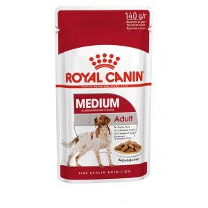 Royal Canin Medium Adult Nassfutter 1 Karton (10 x 140 g) von Royal Canin