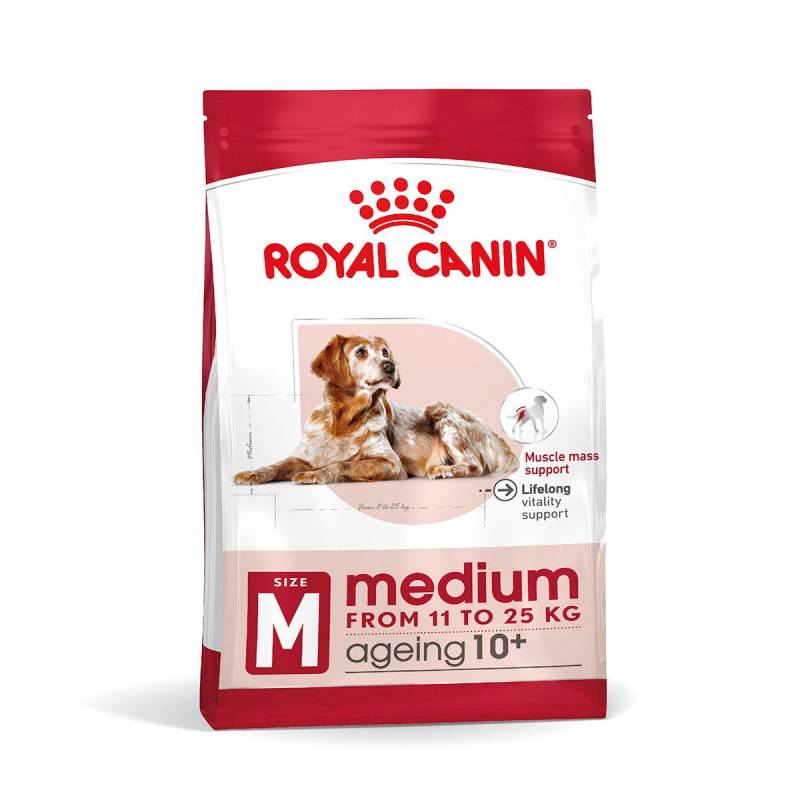 ROYAL CANIN MEDIUM Ageing 10+ Trockenfutter für ältere mittelgroße Hunde 15kg von Royal Canin