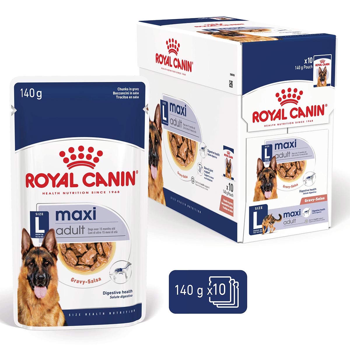 Royal Canin SHN Maxi Adult Gravy 10x140g von Royal Canin