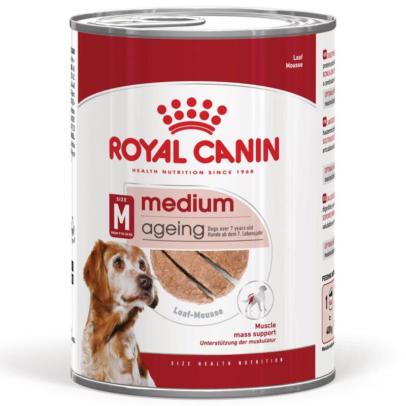 Royal Canin SHN Medium Ageing Loaf Can 12x410g von Royal Canin