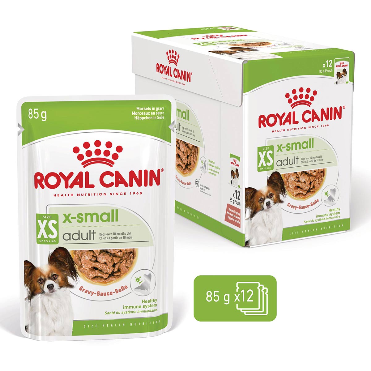 Royal Canin SHN X-Small Adult Gravy 12x85g von Royal Canin