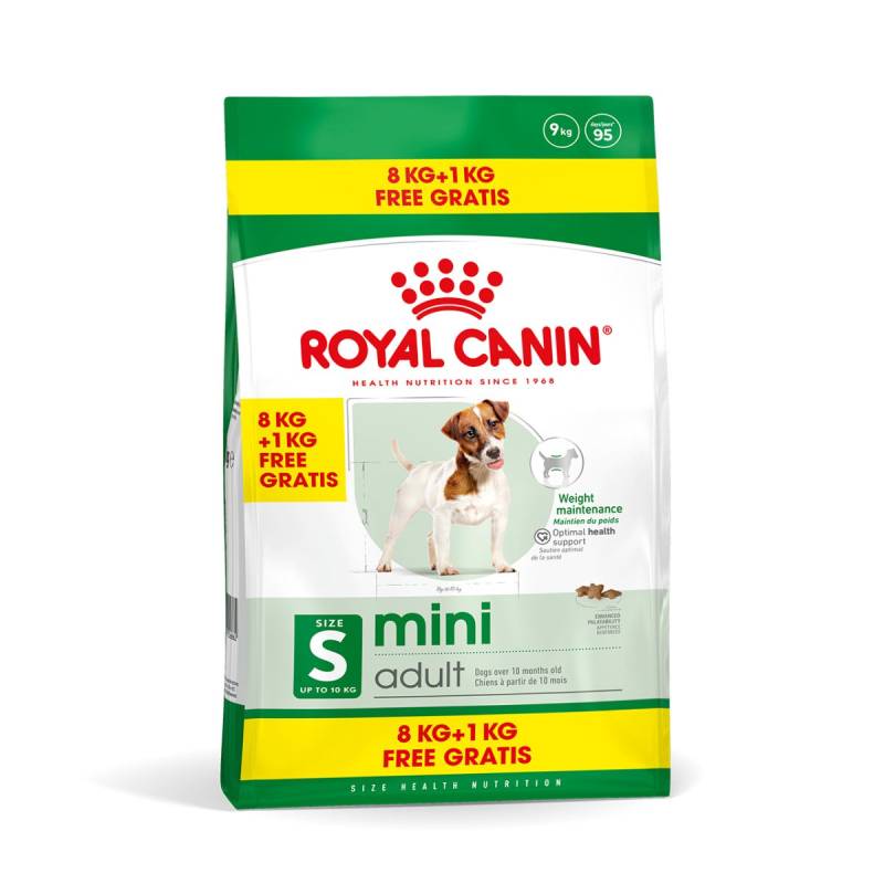 ROYAL CANIN SIZE HEALTH Nutrition Mini Adult 8+1kg OF von Royal Canin