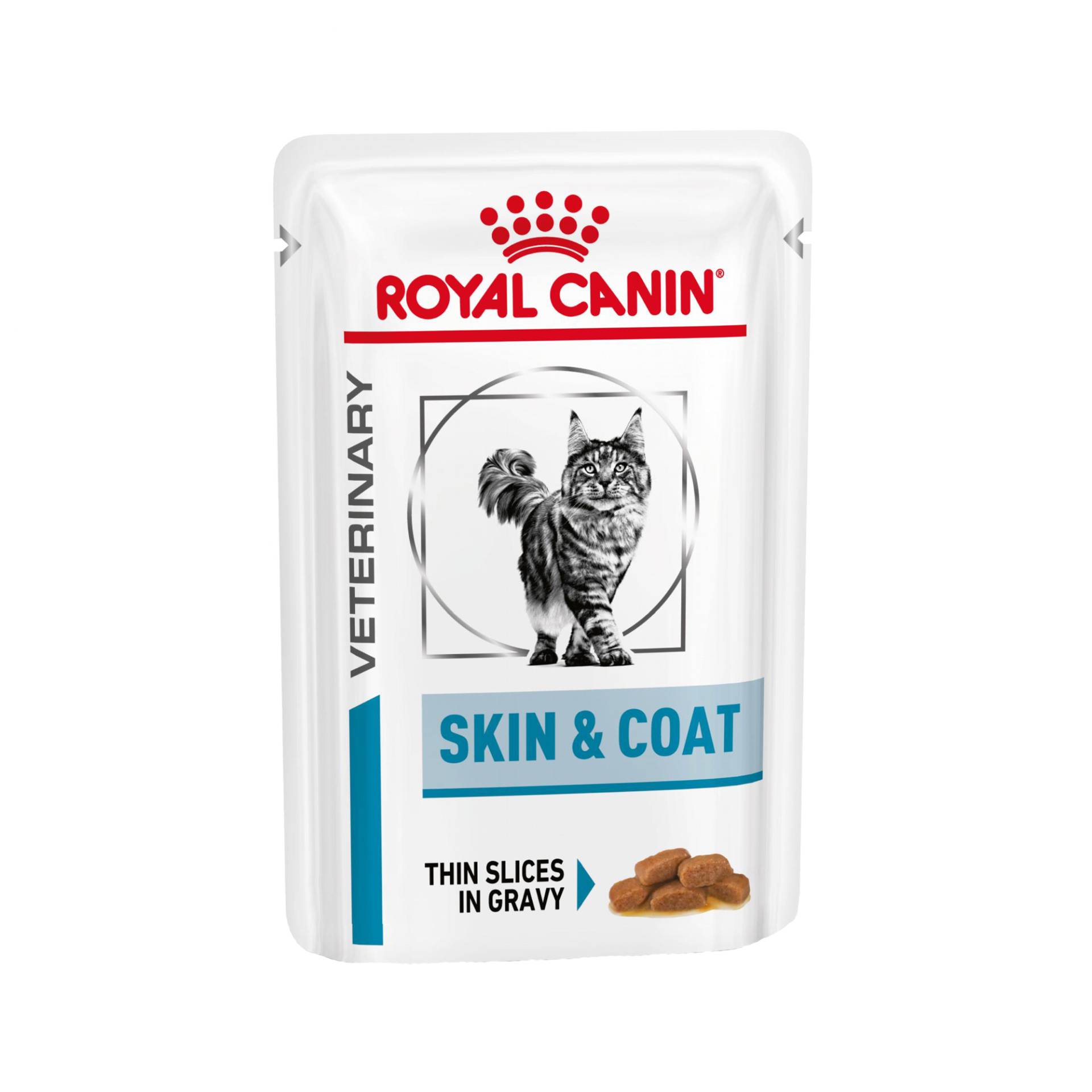 Royal Canin Skin & Coat Katzenfutter - Frischebeutel - 48 x 85 g von Royal Canin