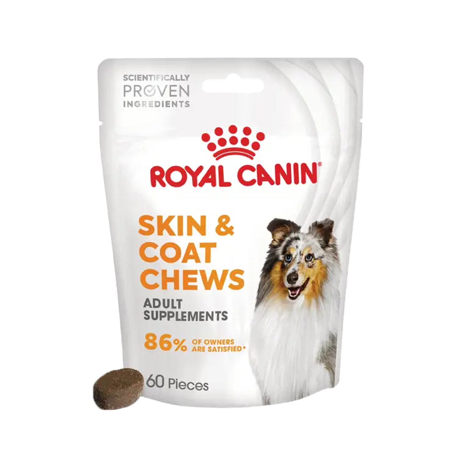 Royal Canin Skin & Coat Supplements Chews Hund - 240 gram Royal Canin Skin & Coat Supplements Chews Hund - 240 gram von Royal Canin