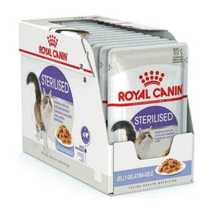 Royal Canin Sterilised Nassfutter in Gelee für Katzen (85 g) 1 Karton (12 x 85 g) von Royal Canin