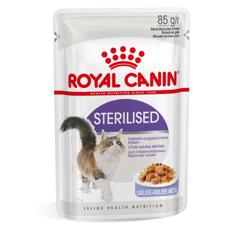Royal Canin Sterilised in Gelee - Sparpaket: 48 x 85 g von Royal Canin