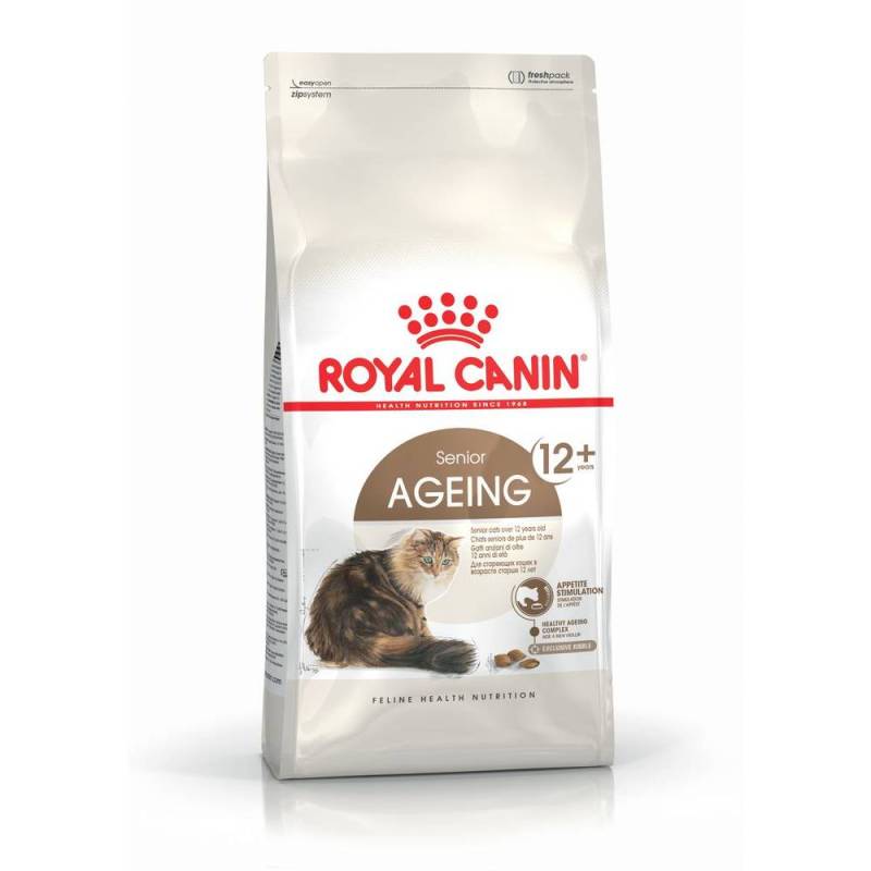 Sparpaket Royal Canin 2 x Großgebinde - Ageing +12 (2 x 4 kg) von Royal Canin