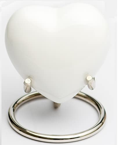 Royal Rapture Love Urn for Ashes Funeral Memorial Cremation Keepsake Heart & Stand von Royal Rapture