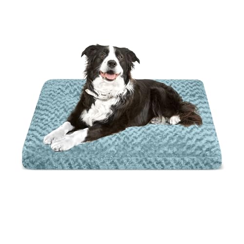 Roypet Deluxe waschbares Hundebett für große Hunde (Meeresblau, L) von Roypet