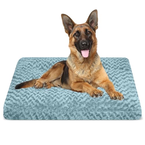 Roypet Deluxe waschbares Hundebett für große Hunde (Meeresblau, XL) von Roypet