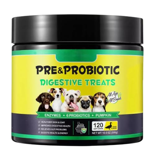 Replenishers, Hunde Verdauungsleckerli Pet Replenishers Gesunde Verdauung Darm , Tierarztgeprüfte Inhaltsstoffe, Weiches Kauformat, 120 Stück, Zur Darmunterstützung Replenishers, Hunde Verdauungsleckerli Pet Replenishers Gesunde Verdauung Darm , Tierarztgeprüfte Inhaltsstoffe, Weiches Kauformat, 120 Stück, Zur Darmunterstützung von Rproonay
