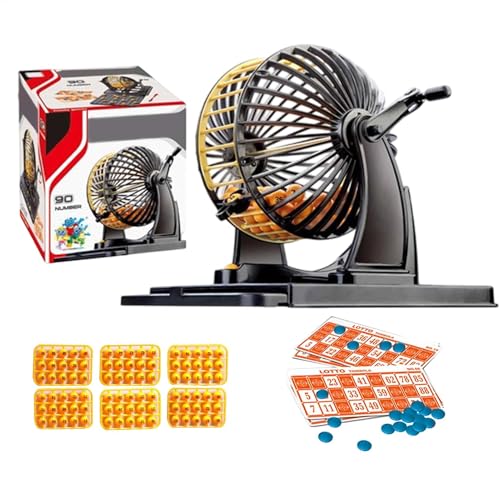 Rproonay Wheel Cage Game, Interactive Ball Spinner, Group Game Spinner, Fun Ball Spinner, Nummeriertes Ballspiel, Fesselndes Interaktives Spiel Komplettes Spielset Perfekt für Gruppenaktivitäten und von Rproonay