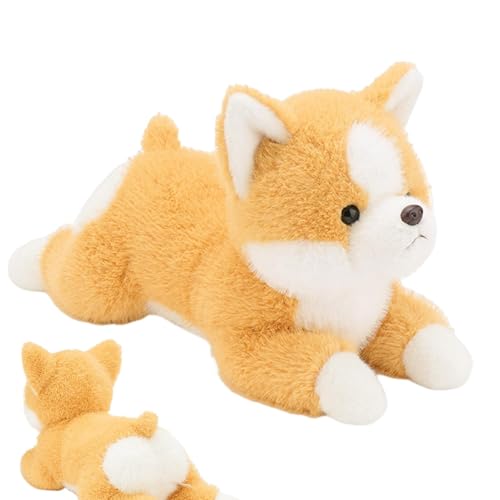 Dog Stuffed Animal Toy, Planking Animal Plush Toy, Puppy Plush Pillow, Soft Squat Plush Toy, Dog Pillow Toy, Stuffed Puppy Toy, Comfortable Plush Pillow, Cute Plush Dog, Dog Plush Toy for Adults von Rqrdww