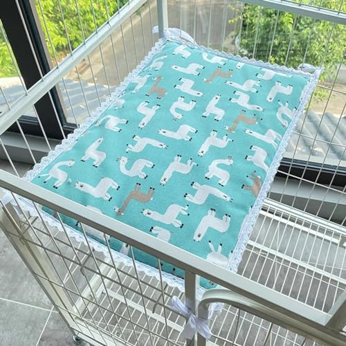 Rr tianshi Weiche Katzenbett-Matte, waschbar, für den Innenbereich, Katzen, Haustierkissen, Welpenmatte, Kissen, doppelseitig, Haustier-Schlafmatte, Käfig-Pad für Hunde und Katzen (S-50 x 35 cm, J) von Rr tianshi