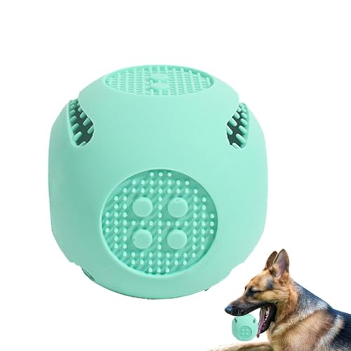 Rrlihjgu Hundefutterbugel, Food Ball für Hunde | Welpe Slow Feeder behandeln Ball,Tragbares Rätsel für Lebensmittelabgabe, farbenfroher Hund Teether für beißende Unterhaltung von Rrlihjgu