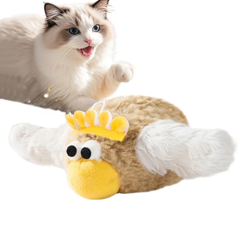 Rrlihjgu Interaktives Katzenspielzeug - Plüschvogel Bewegliches Katzenspielzeug | USB-Aufladbares Interaktives Spielzeug, Anregende Haustierbedarf Für Unterhaltung Zu Hause & Unterwegs Rrlihjgu Interaktives Katzenspielzeug - Plüschvogel Bewegliches Katzenspielzeug | USB-Aufladbares Interaktives Spielzeug, Anregende Haustierbedarf Für Unterhaltung Zu Hause & Unterwegs von Rrlihjgu