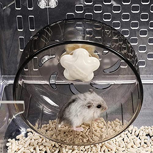 Hamster Laufräder Transparent Hamsterrad Laufen Joggen Laufband Leise Kleine Haustierbedarf von Rsmmpqa