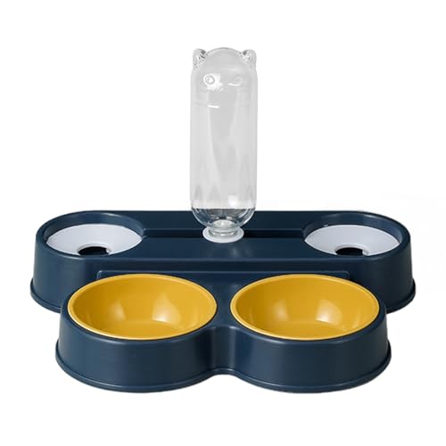4 in 1 Katzen Futterbehälter Hunde Wassernapf Doppel Wasserspender Set Katzen Slow Bowl Container Supplies Hund Futterspender für große Hunde 4 in 1 Katzen Futterbehälter Hunde Wassernapf Doppel Wasserspender Set Katzen Slow Bowl Container Supplies Hund Futterspender für große Hunde von Ruarby