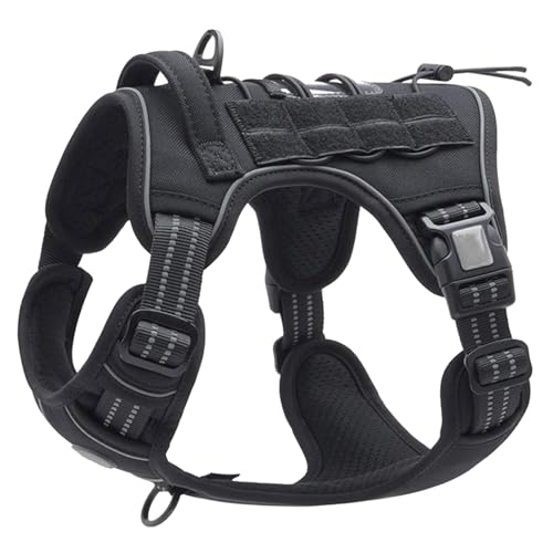 Hundeweste, verstellbares Trainingsgeschirr für Training, Spazierengehen, Gürtel für große bis kleine Hunde, Seil, mehrfarbig, Hundegeschirr mit Griff Hundeweste, verstellbares Trainingsgeschirr für Training, Spazierengehen, Gürtel für große bis kleine Hunde, Seil, mehrfarbig, Hundegeschirr mit Griff von Ruarby