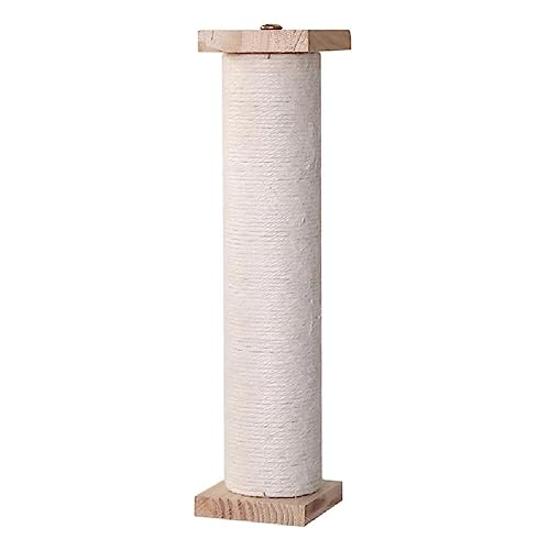 Kratzbaum für Katzen, natürliches Sisal, 33 cm, für kleine und große Katzen, einfach zu installieren, Katzenkratzer für Innenräume, Sisal für Möbel von Ruarby