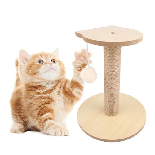 Ruarby Nette Anhänger Katze Kratzen Post Scratcher Haustier Spielzeug Für Kleine Mittlere Katze Interaktives Spielzeug Für Indoor Katze Katze Scratcher von Ruarby