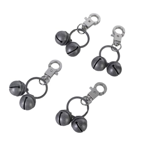 Ruarby 4 x Hundehalsband, langlebig, Messing, dekorative Glocken, Training, Haustier-Halsbänder, Anhänger, Zubehör, Antik-Finish Ruarby 4 x Hundehalsband, langlebig, Messing, dekorative Glocken, Training, Haustier-Halsbänder, Anhänger, Zubehör, Antik-Finish von Ruarby