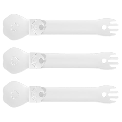 Ruarby Katzenfutterquetscher Löffel für Nassleckerlis, Stäbchen, Fütterung, Katzen-Leckerli-Quetscher für Nassfutter, Fütterungszubehör, 3 x automatische Löffel Ruarby Katzenfutterquetscher Löffel für Nassleckerlis, Stäbchen, Fütterung, Katzen-Leckerli-Quetscher für Nassfutter, Fütterungszubehör, 3 x automatische Löffel von Ruarby