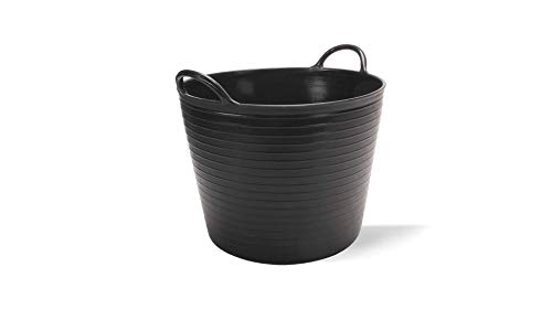 Rubi Kunststoff-Trage-Eimer Farbe schwarz nr.1 "Flextub" (25 l.) von RUBI