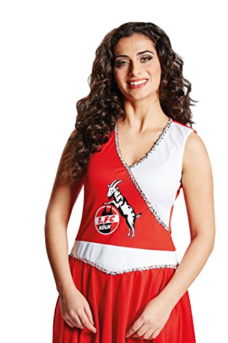 Rubie's 1.FC Köln Hennes Cheerleader Damen Kostüm Gr.40 von Rubie's