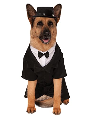 Rubie's Official Elegantes Hundekostüm, Haustier-Bräutigam-Hochzeitsverkleidung, Größe XXXL Halloween von Rubie's