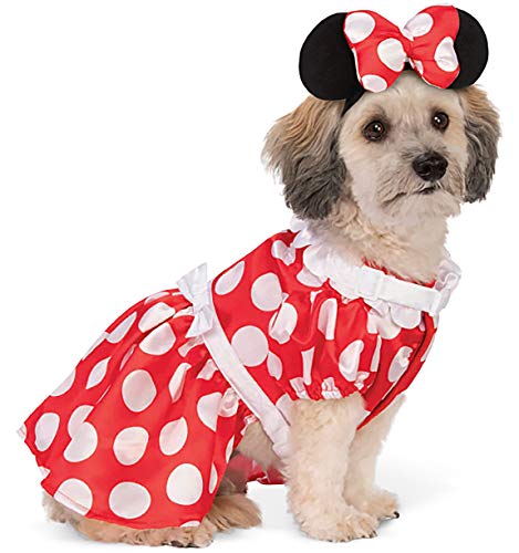 Rubie's Disney Mickey & Friends Hundegeschirr-Kostüm, Minnie Maus, Größe XL von Rubie's