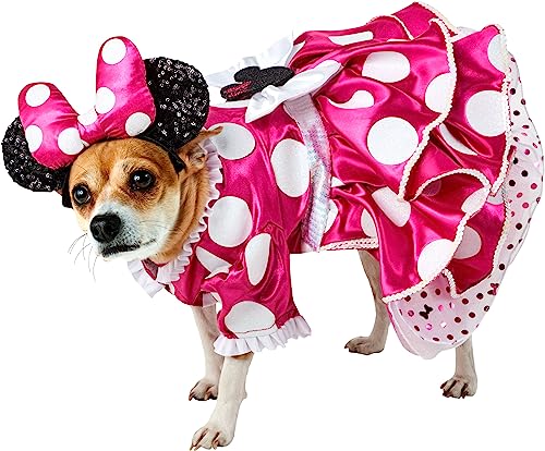 Rubie's Disney Premium Pet Couture Minnie Maus-Kostüm, wie abgebildet, Größe M von Rubie's