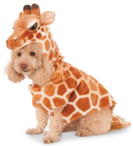 Rubie's Official Giraffenkostüm für Hunde, Haustier, Kapuzenpullover, Größe S Halloween von Rubie's