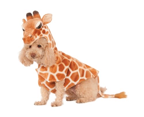 Rubie's Official Giraffenkostüm für Hunde, Haustier, Kapuzenpullover, Größe S Halloween von Rubie's