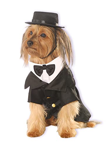 Rubie's Official Kostüm für Hunde, eleganter Anzug, Haustier, Größe L Halloween von Rubie's