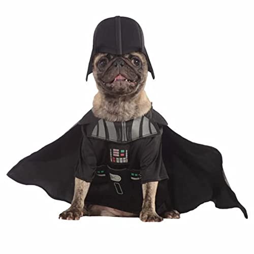 Rubie 's Offizielles Hunde-Kostüm, Darth Vader, Star Wars – Größe X-Small Halloween von Rubie's